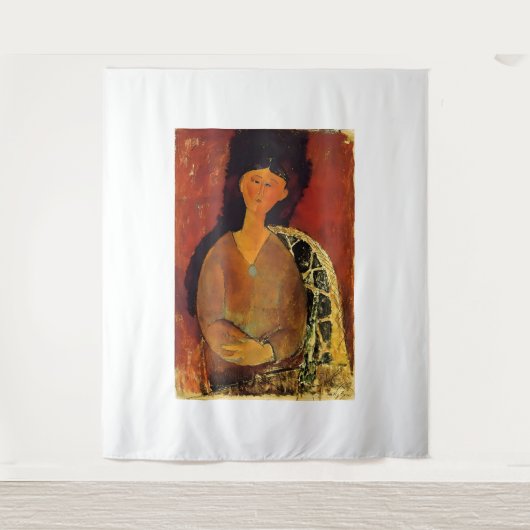 Tenture style artistique d'Amedeo Modigliani (Devant)
