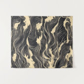 Tenture Style côtier Motif vague (Devant (Horizontal))