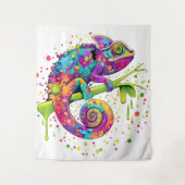 Tenture Style d'aquarelle des teintures Chameleon (Devant)