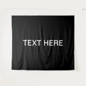 Tenture Style moderne Gras Noir Blanc (Devant (Horizontal))