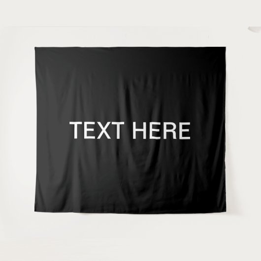 Tenture Style moderne Gras Noir Blanc (Devant (Horizontal))