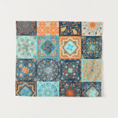 Tenture Style Patchwork. Motif sans charme de 16 décoratio (Devant (Horizontal))