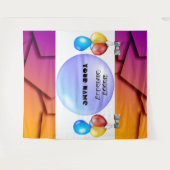 Tenture Style urbain contemporain sophistiqué Personnalise (Devant (Horizontal))