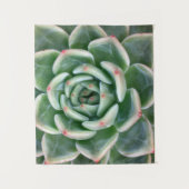 Tenture Succulent incliné par rouge vert (Devant)