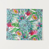 Tenture Succulent jardin tropical (Devant (Horizontal))
