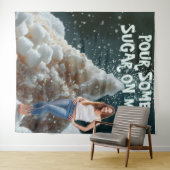 Tenture Sugar Party Celebration Photo Backdrop (En situation (horizontale))