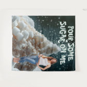 Tenture Sugar Party Celebration Photo Backdrop (Devant (Horizontal))