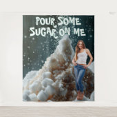 Tenture Sugar Party Celebration Photo Backdrop (Devant)