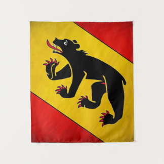 Tenture Suisse: Armoiries Drapeau Canton de Berne ...
