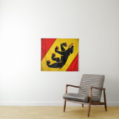 Tenture Suisse: Armoiries Drapeau Canton de Berne ... (En situation (horizontale))