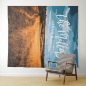 Tenture Summer Golden Field Rustic Sunlit Country Nature (En situation (horizontale))