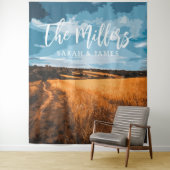 Tenture Summer Golden Field Rustic Sunlit Country Nature (En situation)