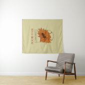 Tenture Sun & Bloom (En situation (horizontale))