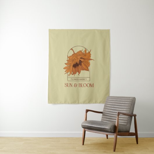 Tenture Sun & Bloom (En situation)