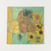 Tenture Sunflowers par Vincent Van Gogh (Devant (Horizontal))