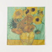 Tenture Sunflowers par Vincent Van Gogh (Devant)