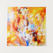 Tenture Sunlight. Abstract beautiful multicolor bright art (Devant (Horizontal))