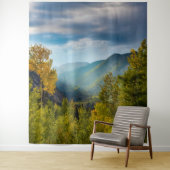Tenture Sunlight Valley / Forêt de couleurs d'automne (En situation)