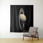 Tenture Sunlit Saturn Gas géant Planet par Cassini (En situation)