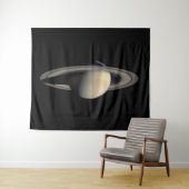 Tenture Sunlit Saturn Gas géant Planet par Cassini (En situation (horizontale))