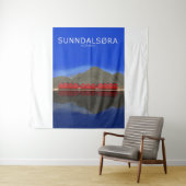 Tenture Sunndalsøra Norvège (En situation (horizontale))
