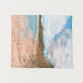 Tenture Sunny Beach Day Blue Sky Puffy Nuages Peinture (Devant (Horizontal))