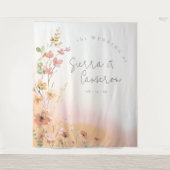 Tenture Sunny Fleur sauvage Mariage Gradient ID1023 (Devant)