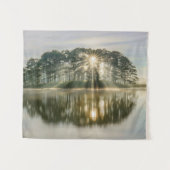 Tenture Sunray d'île de pin (Devant (Horizontal))