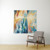 Tenture Sunset Art Beach moderne (En situation (horizontale))