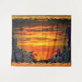 Tenture Sunset Plaza Marina 2584 (Devant (Horizontal))