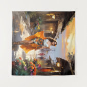 Tenture Sunset Street Fashion (Devant (Horizontal))