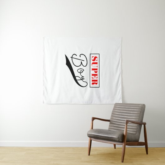 Tenture Super Boy (En situation (horizontale))