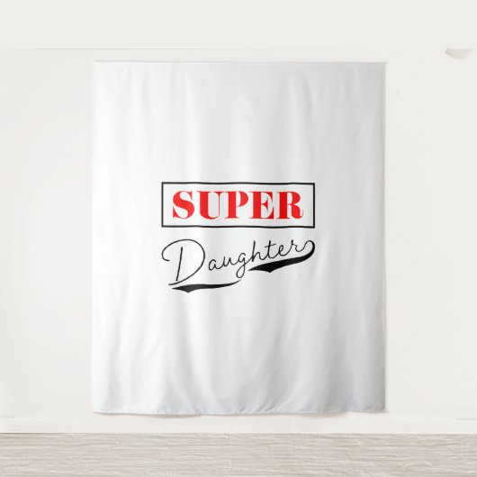Tenture Super Daughter (Devant)