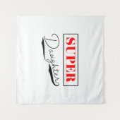 Tenture Super Daughter (Devant (Horizontal))