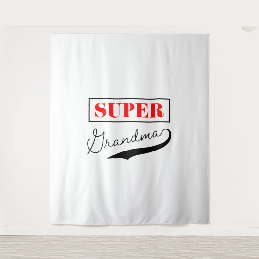 Tenture Super grand-mère (Devant)