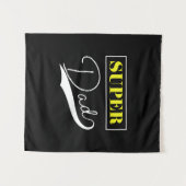 Tenture Super papa (Devant (Horizontal))