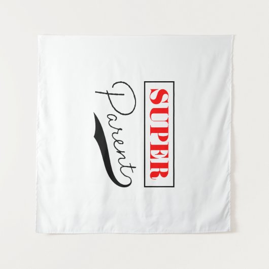 Tenture Super parent (Devant (Horizontal))