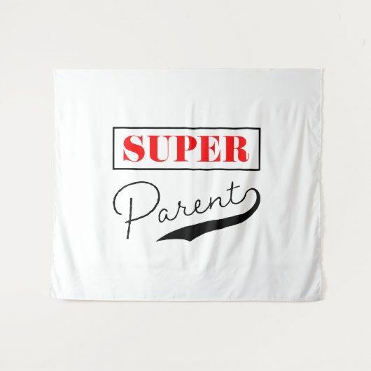 Tenture Super parent (Devant (Horizontal))