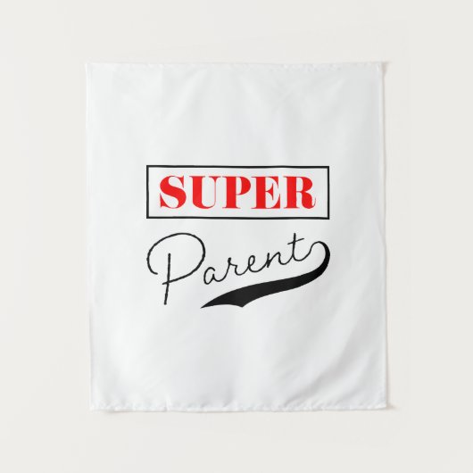 Tenture Super parent (Devant)