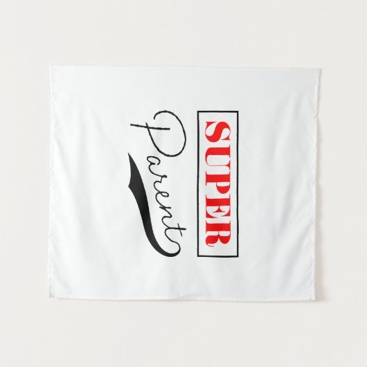 Tenture Super parent (Devant (Horizontal))