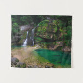 Tenture Superbe cascade Virje, Slovénie (Devant (Horizontal))