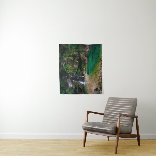 Tenture Superbe cascade Virje, Slovénie (En situation)