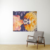 Tenture Superbe Drag Queen Cheveux rouges (En situation (horizontale))