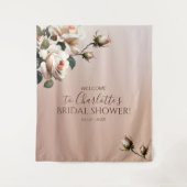 Tenture Superbe Fête des mariées de Rose d'huile beige (Devant)