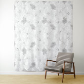 Tenture Superposition de grille transparente – Texture PNG (En situation)