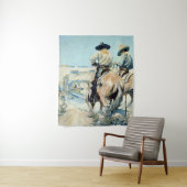 Tenture Supply Wagon Western Art par NC Wyeth (En situation)