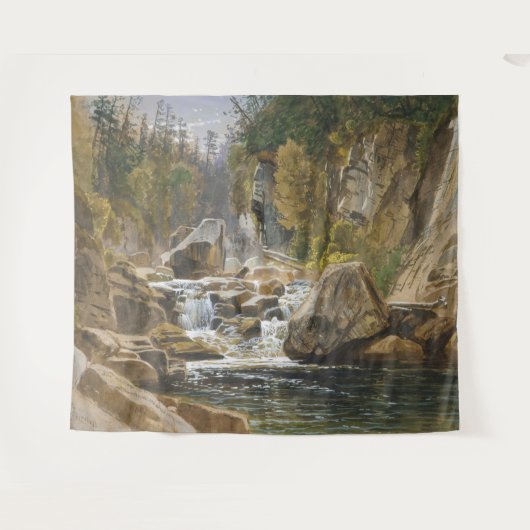 Tenture Sur l'Ausable | James David Smillie Art (Devant (Horizontal))