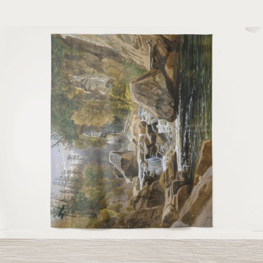 Tenture Sur l'Ausable | James David Smillie Art (Devant)