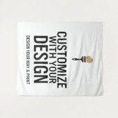 Tenture Sur mesure 173x203cm Enseigne de la société Person (Devant (Horizontal))