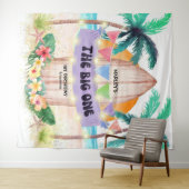 Tenture Surf & Sea | La Grande Plage Anniversaire (En situation (horizontale))